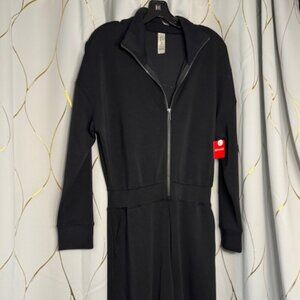 Spanx Black Long-Sleeve Jumpsuit – Tall, Size Large (Never Worn)